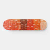 Cool Rustic Autumn Colors Persoonlijk Skateboard (Horizontaal)