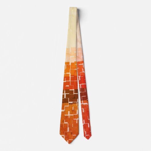 Cool Rustic Autumn Colors Stropdas (Voorkant)