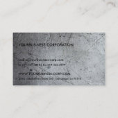 Cool Rustic Grunge Generic Card Template Visitekaartje (Achterkant)