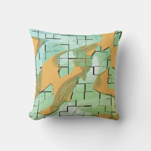 COOL Rustic Pattern Buitenkussen (Voorkant)