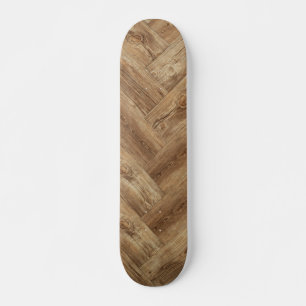 Cool Rustic Wooden Pattern Persoonlijk Skateboard