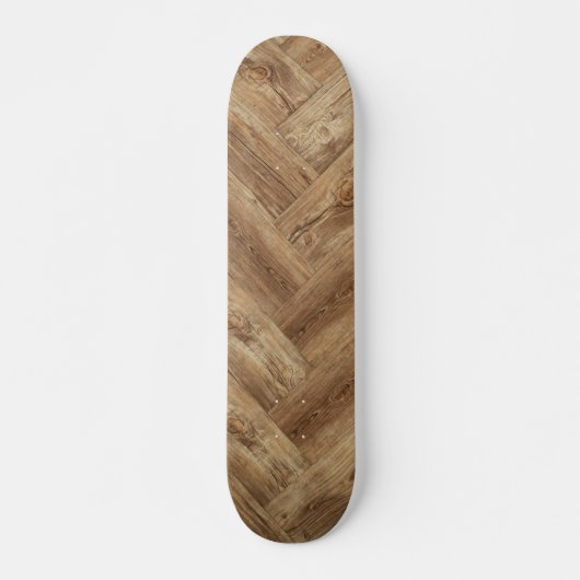 Cool Rustic Wooden Pattern Persoonlijk Skateboard (Voorkant)