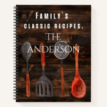 Cool rustiek houten Familie's klassiek recept