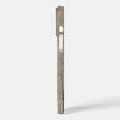 Cool rustieke oude hout Gepersonaliseerd naam Case-Mate iPhone Case (Achterkant / Links)