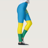 Cool Rwanda Flag Mode Leggings (Rechts)