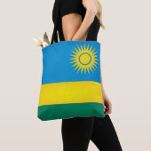Cool Rwanda Flag Mode Tote Bag (Dichtbij)