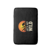 Cool Safari Design voor mannen Vrouwen Kinder Safa Badmat (Voorkant Verticaal)