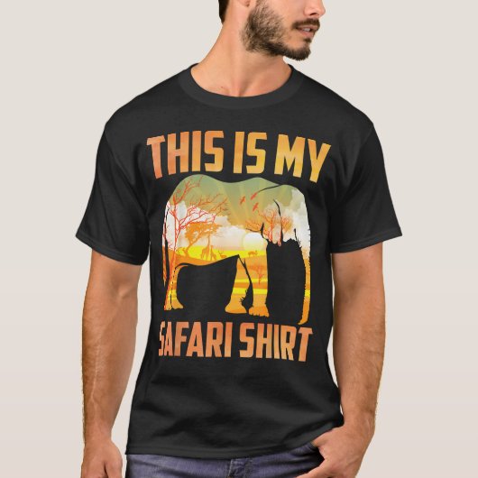 Cool Safari Voor Afrika T-shirt (Voorkant)