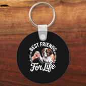 Cool Saint Bernard Costume For Men Women St. Berna Sleutelhanger (Voorkant)