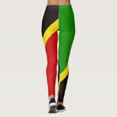 Cool Saint Kitts en Nevis-Mode Leggings (Achterkant)
