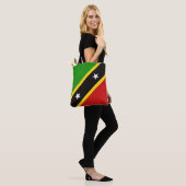 Cool Saint Kitts en Nevis-Mode Tote Bag (Op model)