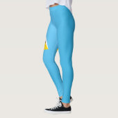 Cool Saint Lucia Vlag Mode Leggings (Links)