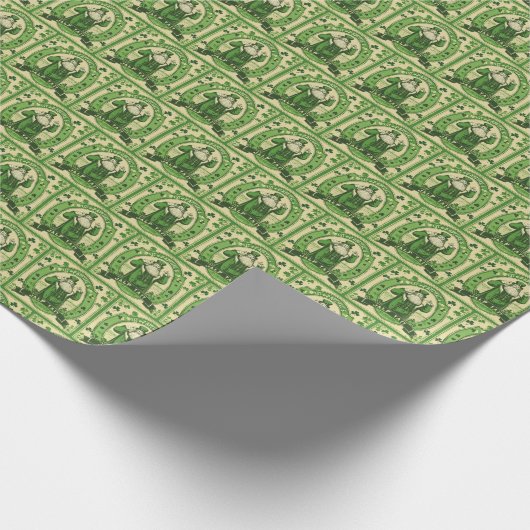 Cool  Saint Patrick's Day Cadeaupapier (Hoek)