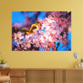 Cool Sakura Garland Canvas Afdruk (Insitu (Woonkamer))