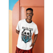 Cool Samurai Panda T-Shirt | Fierce Panda Warrior 