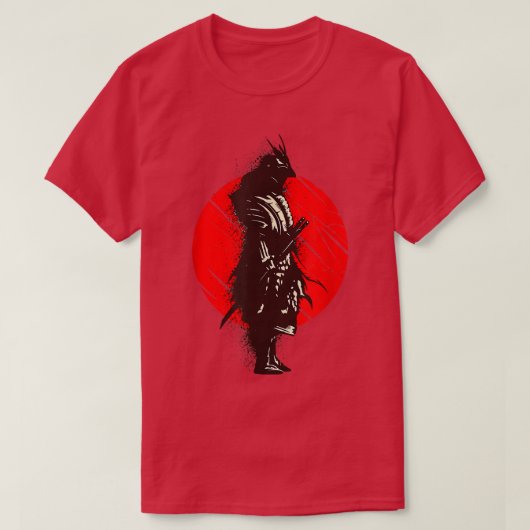 Cool Samurai Warrior (2) T-shirt (Design voorkant)