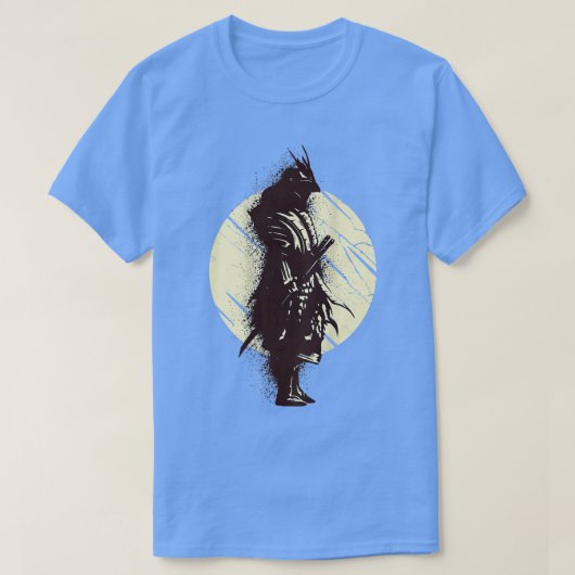 Cool Samurai Warrior Backside T-Shirt Copy Copy (Design voorkant)