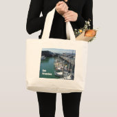 Cool San Francisco Docks Grote Tote Bag (Voorkant (product))