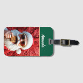 Cool Santa Claus Bagagelabel (Voorkant (horizontaal))
