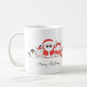 Cool Santa Claus Christmas Koffiemok (Links)
