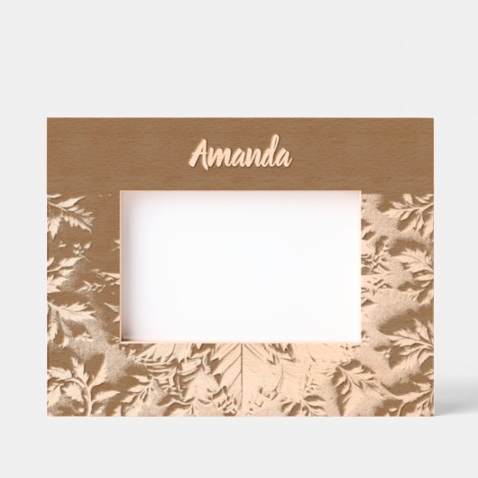 Cool Santa Claus Gegraveerde Lijstjes (Voorkant)