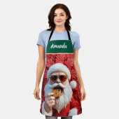 Cool Santa Claus Schort (Gedragen)