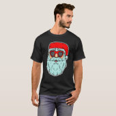 Cool Santa Claus Sunbrius Xmas Party Merry Chris T-shirt (Voorkant volledig)