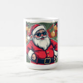 Cool Santa Claus with Trendy Sunglasses Koffiemok (Center)