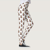Cool Santa en rendieren Leggings (Rechts)