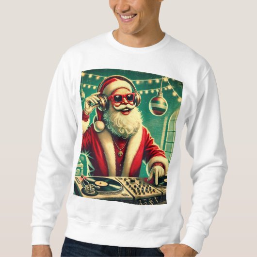 Cool Santa Grappig Kerstfeest Trui (Voorkant)
