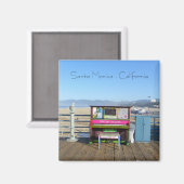 Cool Santa Monica magneet! Magneet (Voorkant / Achterkant)