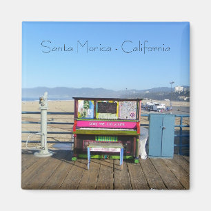 Cool Santa Monica Magnet. Magneet