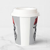 Cool Santa Papieren Bekers (Rechts)