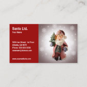 Cool Santa Service Visitekaartje (Voorkant)