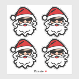 Cool Santa Sticker