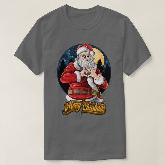 Cool Santa T-shirt (Design voorkant)