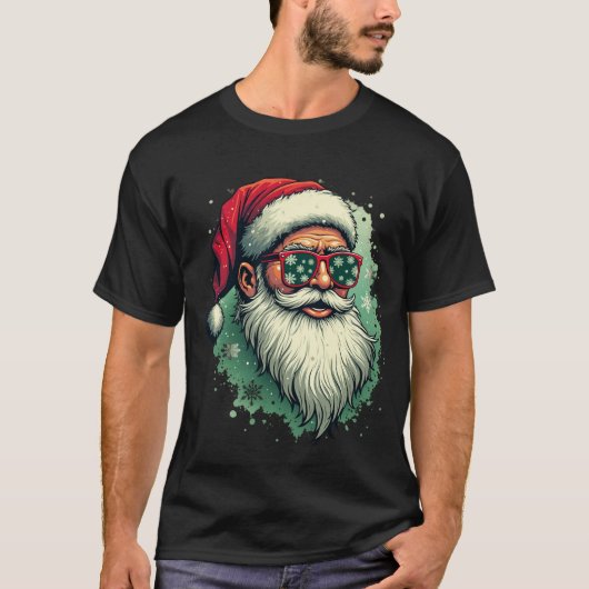 Cool Santa Vibes T-shirt (Voorkant)