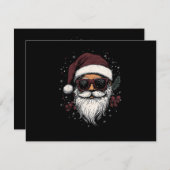Cool Santa with Sunglasses Christmas (Voorkant / Achterkant)