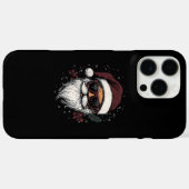 Cool Santa with Sunglasses Christmas Case-Mate iPhone Case (Achterkant (horizontaal))