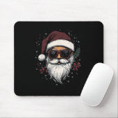 Cool Santa with Sunglasses Christmas Muismat (Met muis)