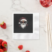 Cool Santa with Sunglasses Christmas Servet (Insitu)