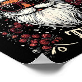 Cool Santa With Sungles I Do It For The Ho´s Chris Poster (Hoek)