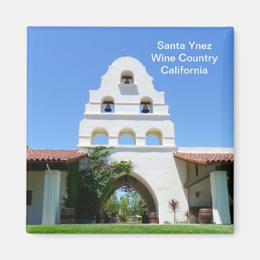 Cool Santa Ynez magneet! Magneet (Voorkant)