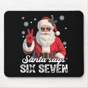 Cool Santa Zegt 67 Meme Grappige Kerstmis Xmas Man Muismat