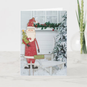 **COOL SANTA ZEGT VROLIJK KERSTFEEST VOOR U** FEESTDAGEN KAART