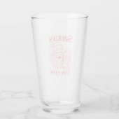Cool Santa's Brew Crew Kerstbier Glas (Achterkant)