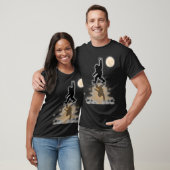 Cool Sasquatch Reflectie Toon liefde aan zijn fans T-shirt (Unisex)
