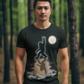 Cool Sasquatch Reflectie Toon liefde aan zijn fans T-shirt