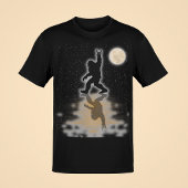 Cool Sasquatch Reflectie Toon liefde aan zijn fans T-shirt