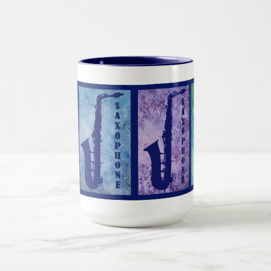 Cool Saxophone Windows Mok (Midden)